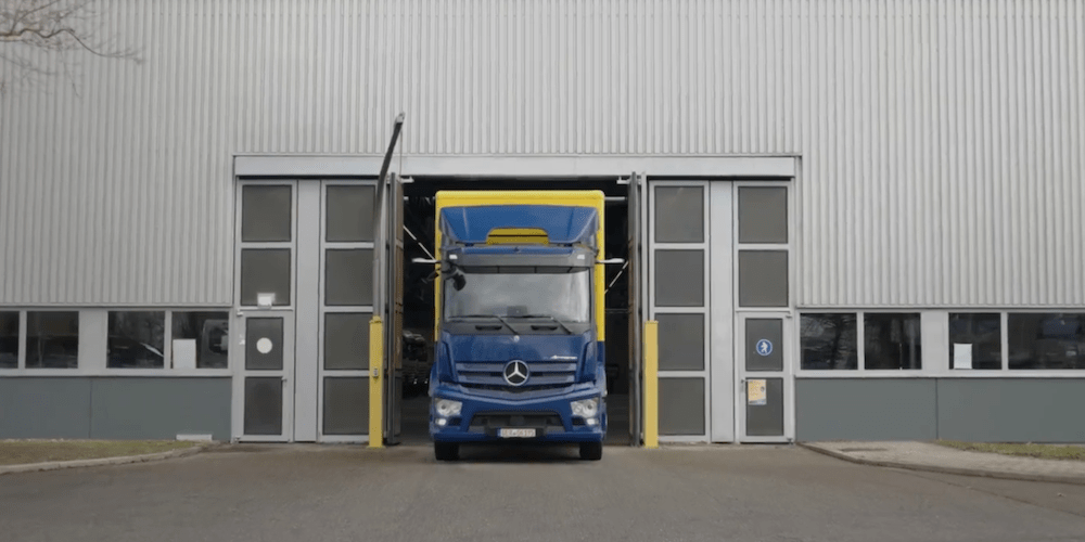 pruebas en real del eActros en Alemania