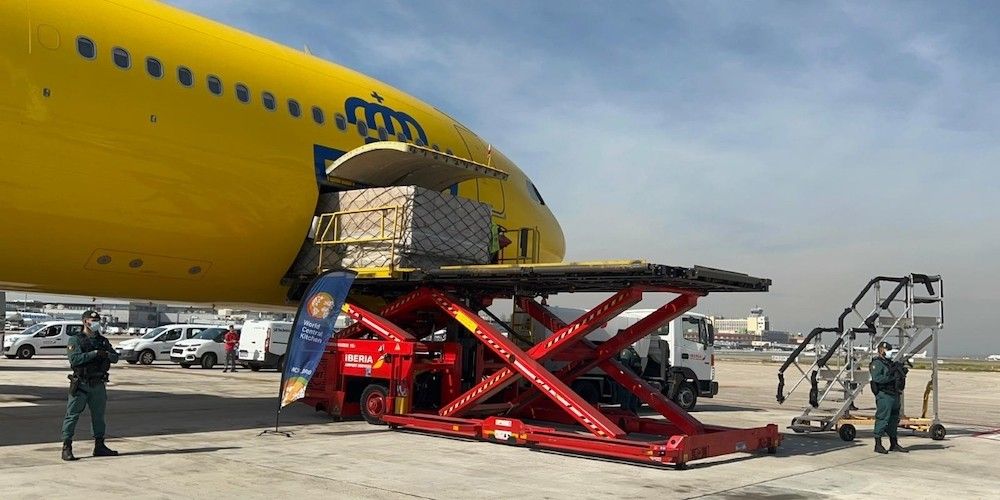 Primer vuelo Correos Cargo ayuda Ucrania