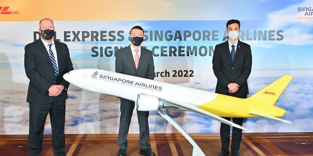 contrato DHL con Singapore Airlines