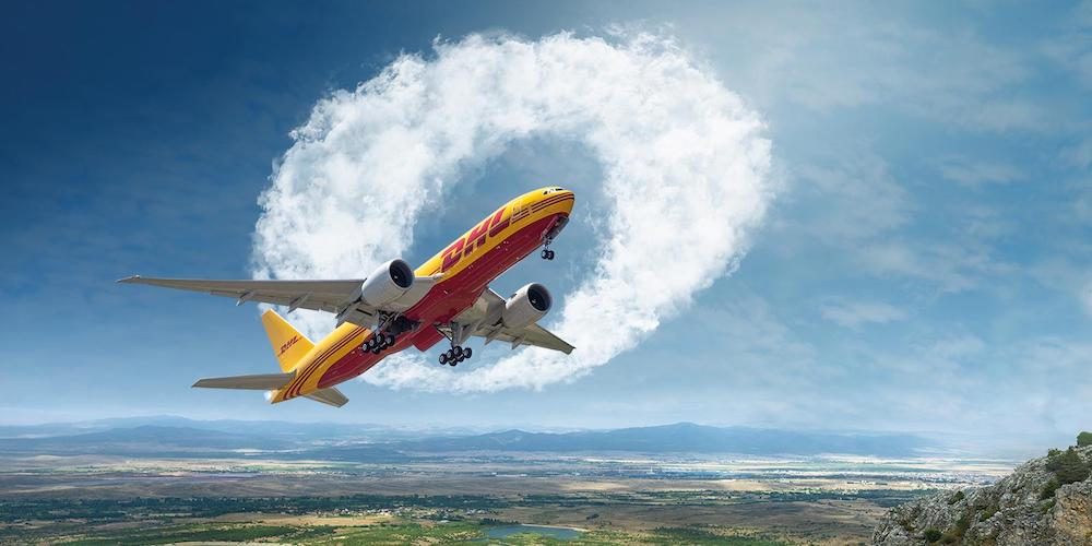 Avion DHL sostenibilidad