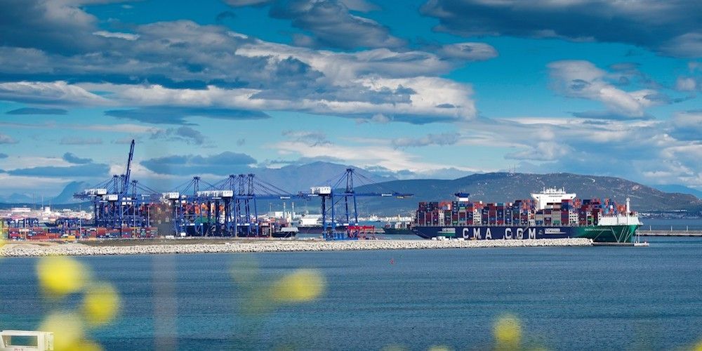 Buque CMA-CGM puerto Algeciras