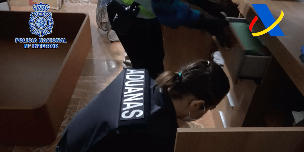 operacion policial trafico cocaina puerto algeciras abril 2022