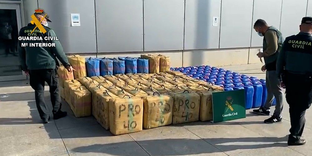 guardia civil decomiso droga abril 2022