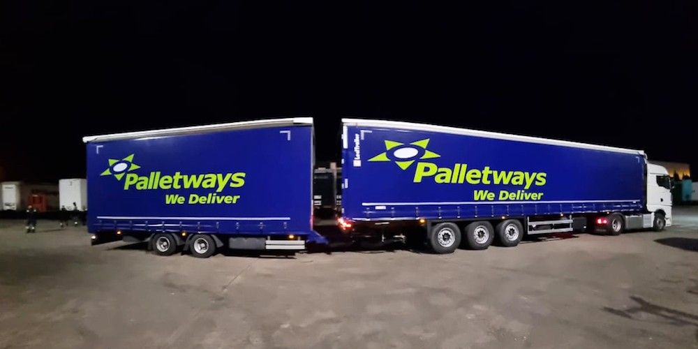 Megacamion Palletways Zaragoza