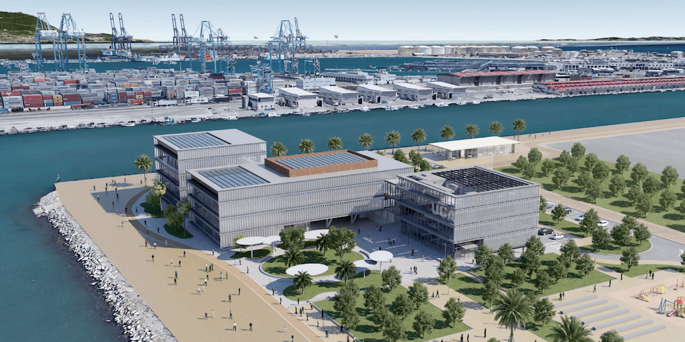 Proyecto Lago Maritimo puerto Algeciras