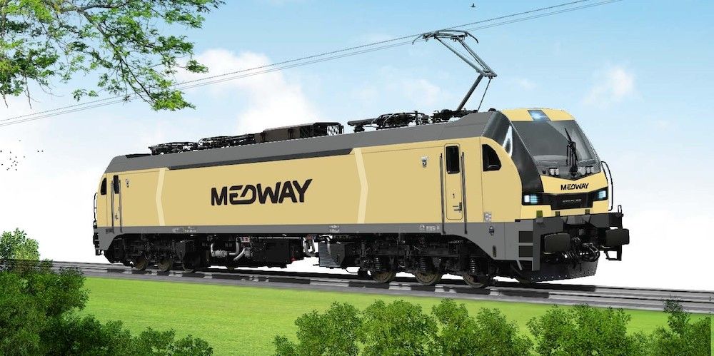 EURO 6000 locomotora ferrocarril Medway