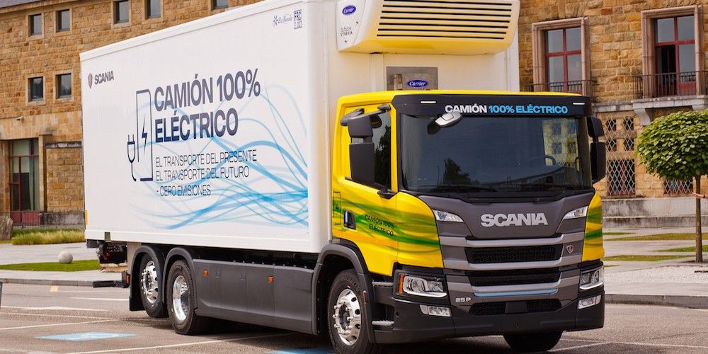 Camion Scania electrico
