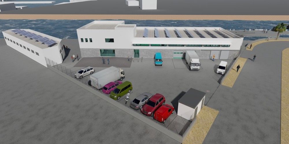 Nueva lonja pesquera puerto Malaga