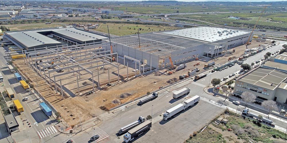 Siguen al alza los costes de los materiales y de la mano de obra en la construcción logística durante marzo Siguen al alza los costes de los materiales y de la mano de obra en la construcción logística durante marzo
