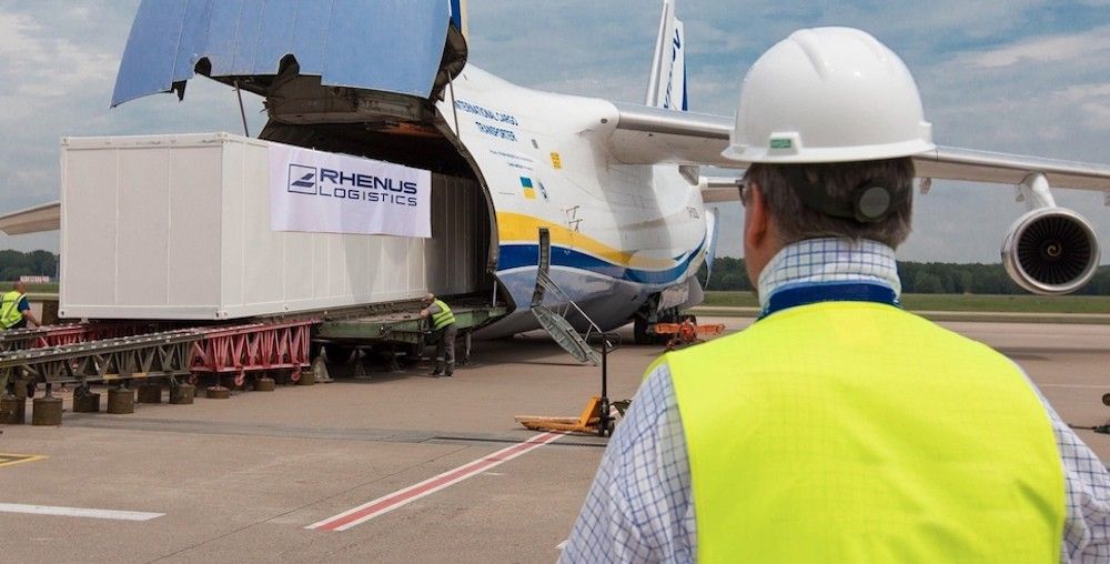 Transporte aéreo de mercancías - Rhenus