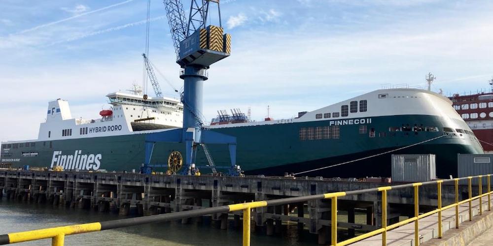 Finneco segundo buque hibrido para Finnlines