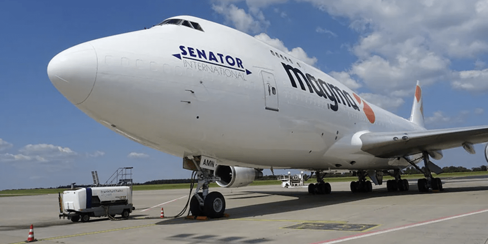 avion de Senator International adquirida por Maersk
