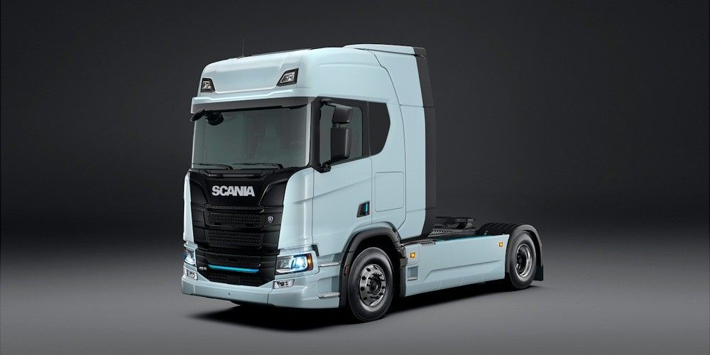 Scania camion electrico Scania camion electrico