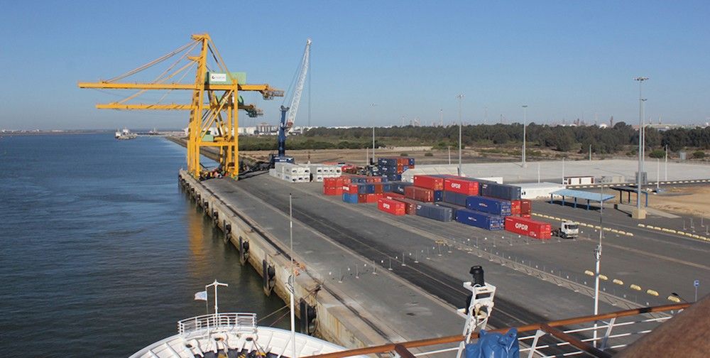 El puerto de Huelva es un potente foco de actividad económica en la provincia andaluza.