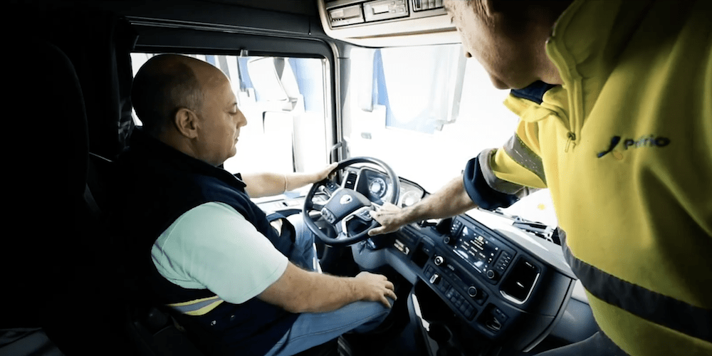 Sistema de ayuda a la conduccion Scania Primafrio