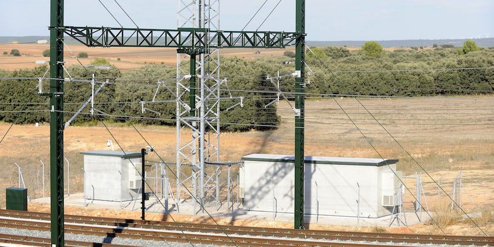 Antena GSMR terminal ferroviaria