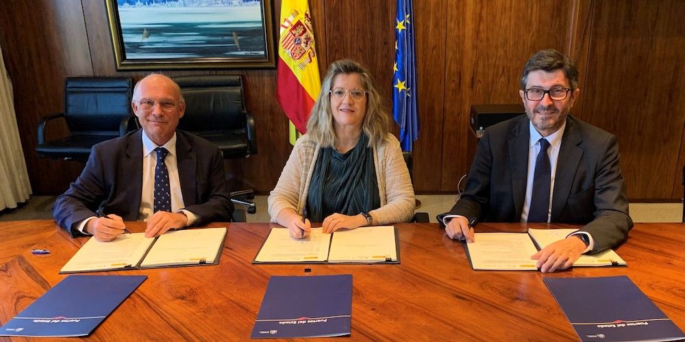 Convenio Adif, Puertos y puerto de Malaga Convenio Adif, Puertos y puerto de Malaga