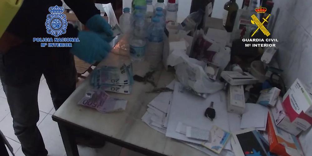 decomiso droga en camion