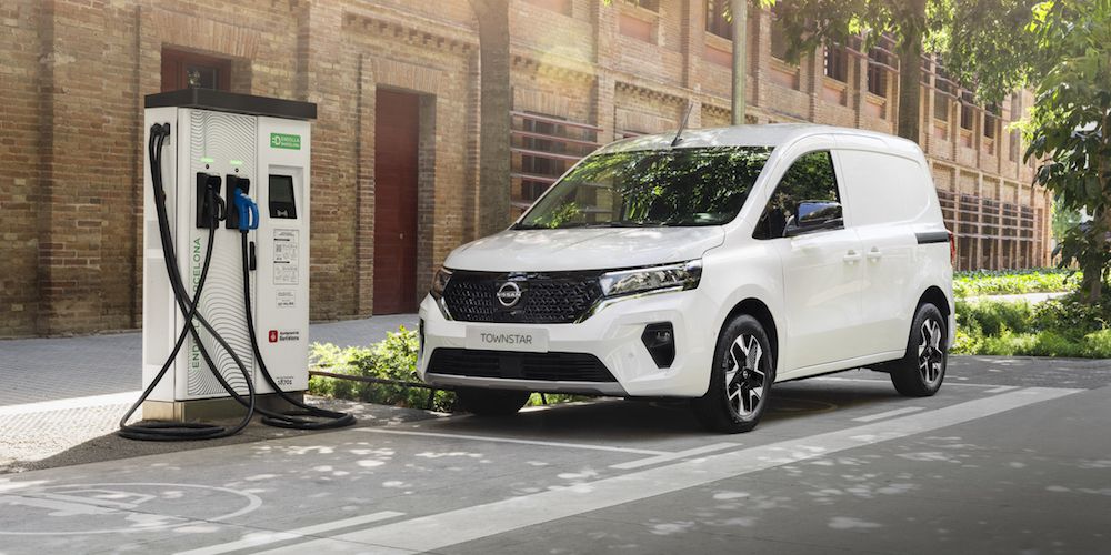 La nueva Nissan Townstar 100% eléctrica llega a Europa