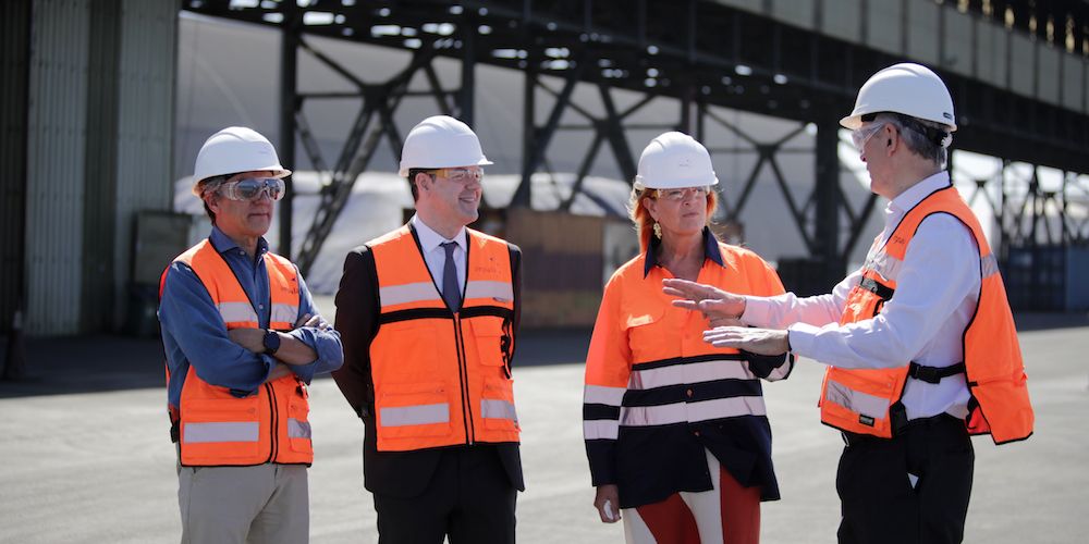 Visita Impala puerto de Huelva