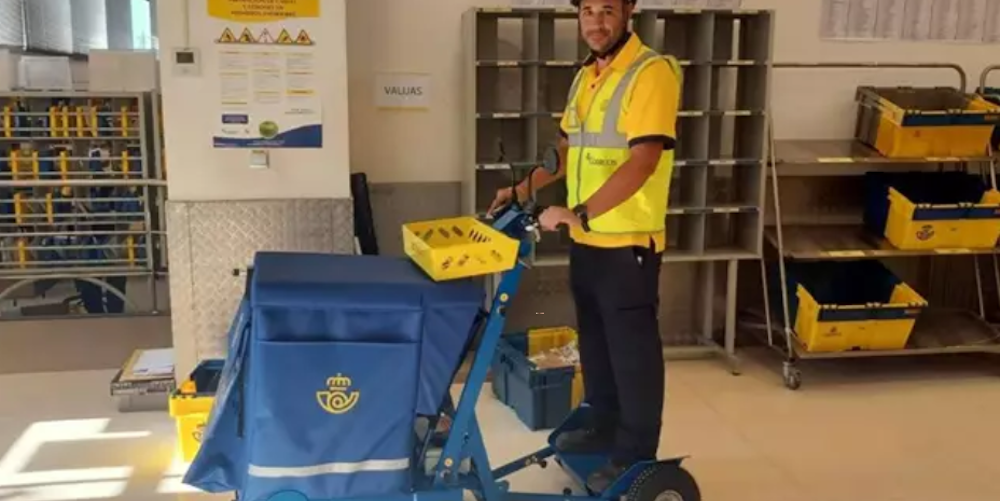 correos carro reparto asistido