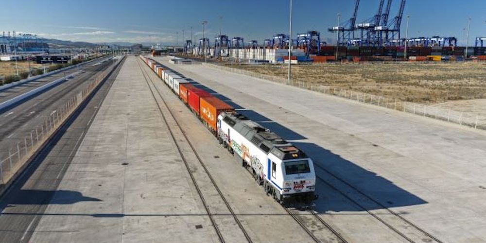 Ferrocarril puerto Algeciras 2022