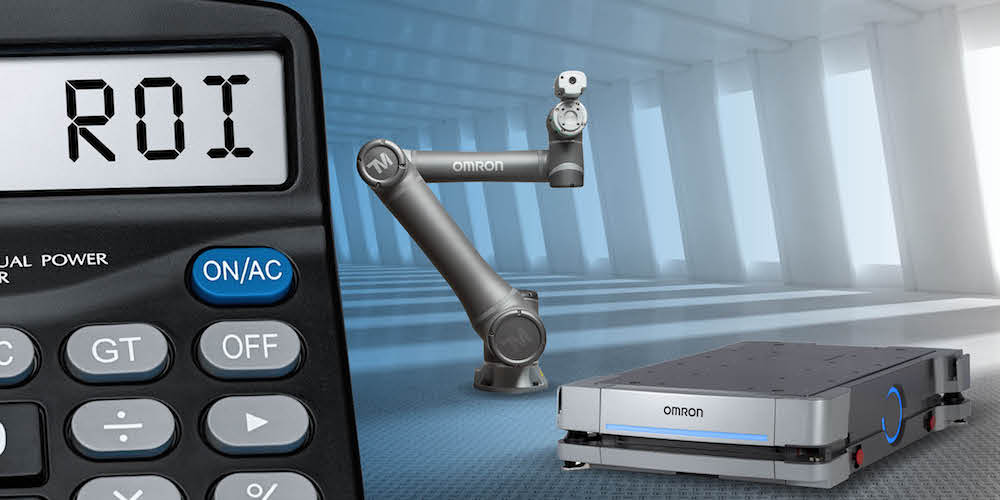 calculadora roi cobots Omron