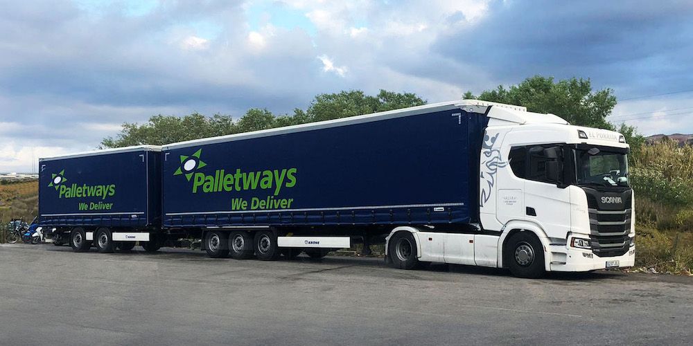 Megatrailer Palletways