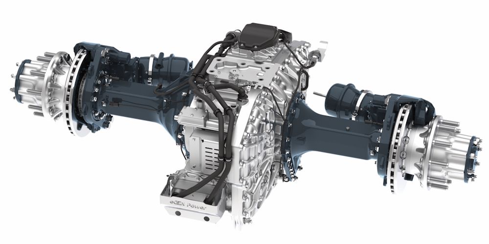 Allison Transmission eGen Power 130D Front Allison Transmission eGen Power 130D Front