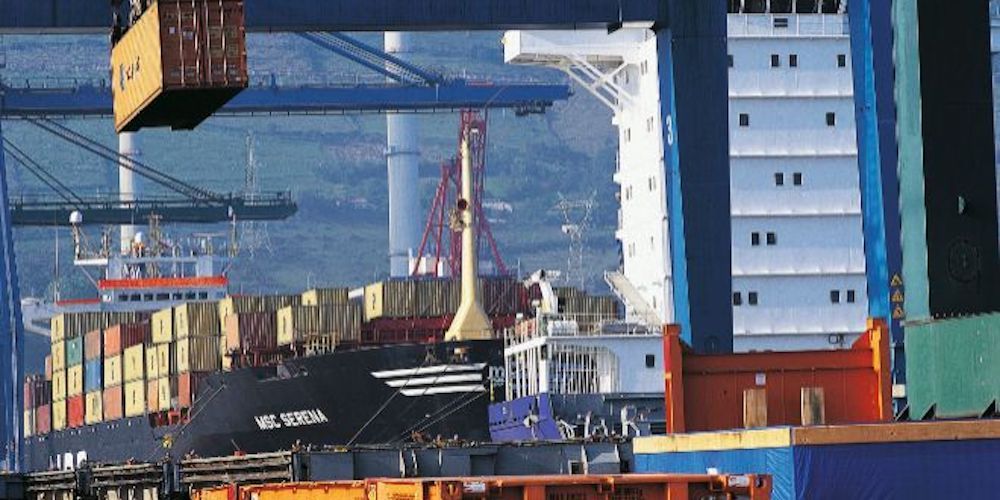 contenedores puerto bilbao