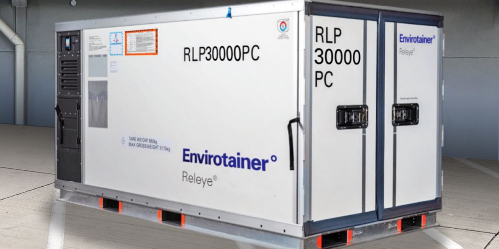 contenedor farma carga aerea IAG cargo contenedor farma carga aerea IAG cargo