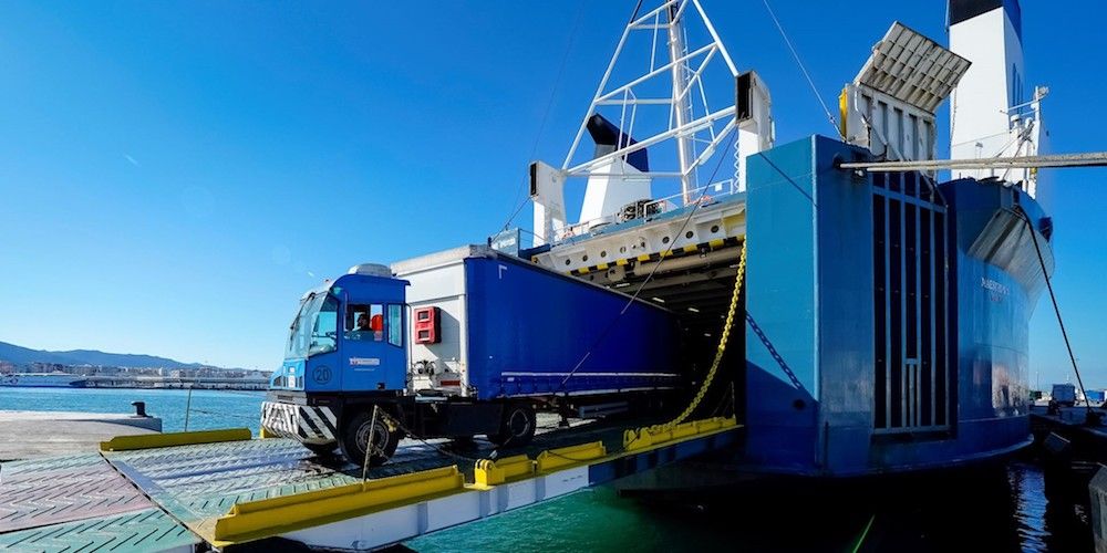 Trafico ro-ro puerto Algeciras-Tanger Med
