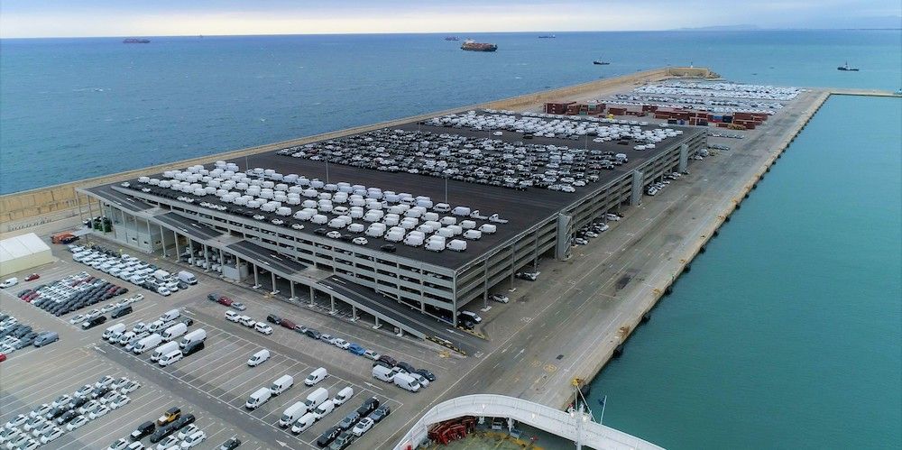 Silo vehiculos puerto valencia Silo vehiculos puerto valencia