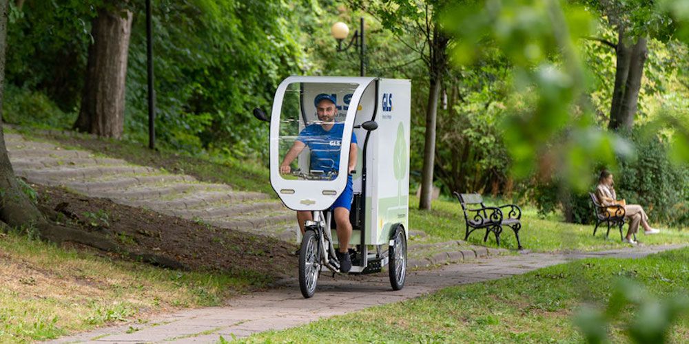 sostenibilidad GLS Spain triciclo