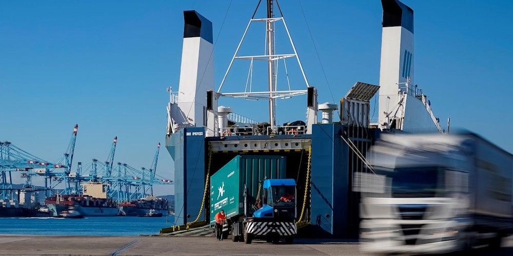 Puerto Algeciras trafico roro