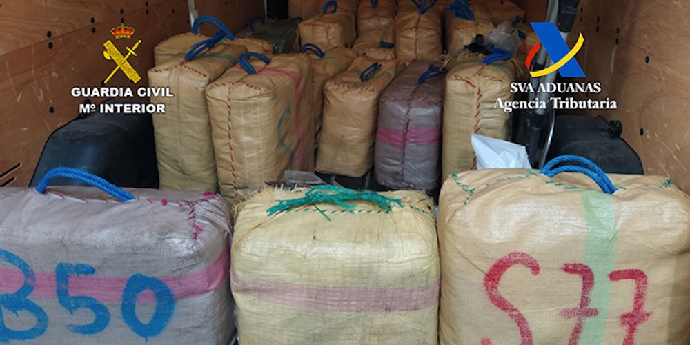 droga guardia civil aeat operacion noviembre 2022