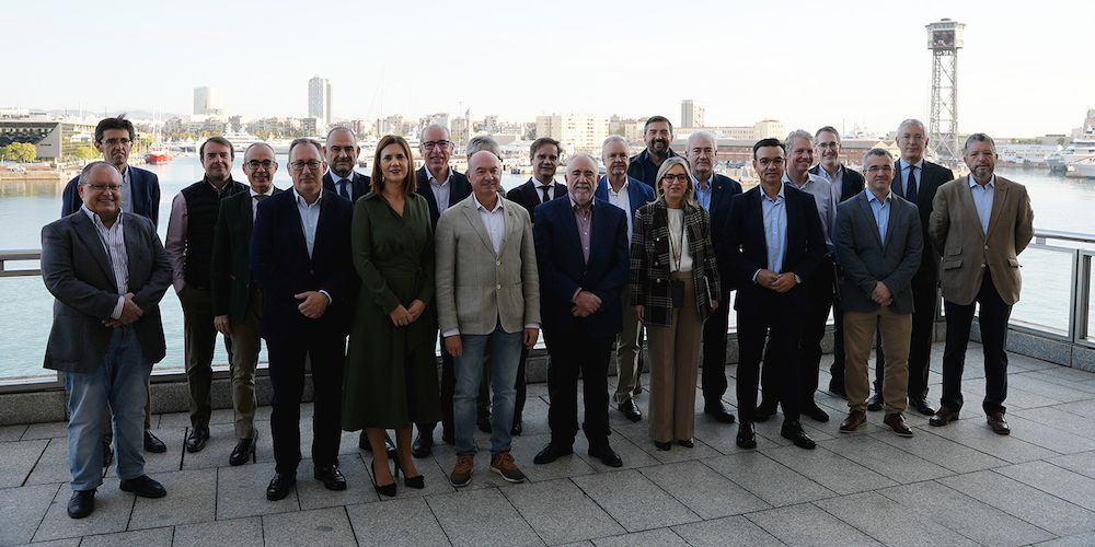 encuentro Autoridades Portuarias en Barcelona