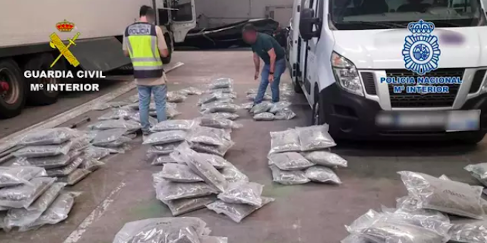 operacion policial droga camiones murcia noviembre 2022