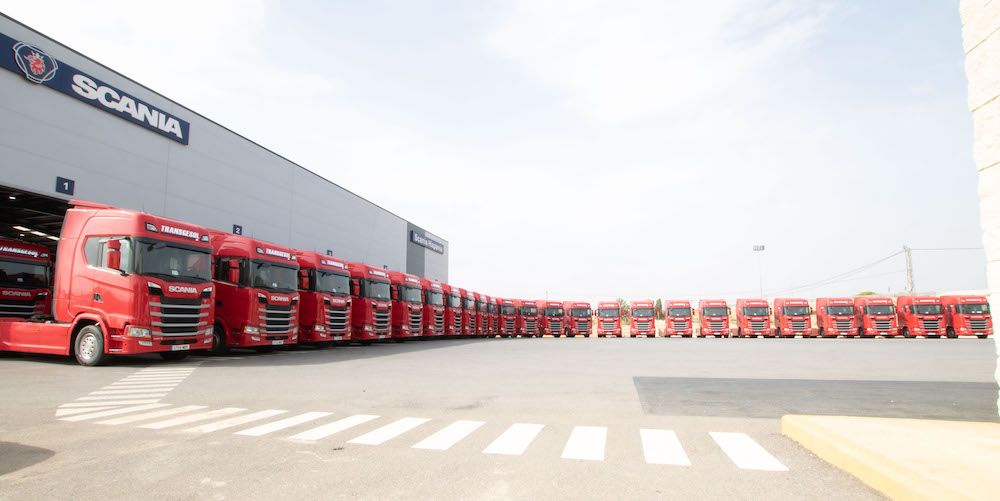 Entrega camiones Scania Transgesol