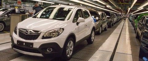 Planta de producción del Opel Mokka en Zaragoza Planta de producción del Opel Mokka en Zaragoza
