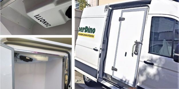 carroceria multitemperatura para la flota de reparto a domicilio de Hiperdino