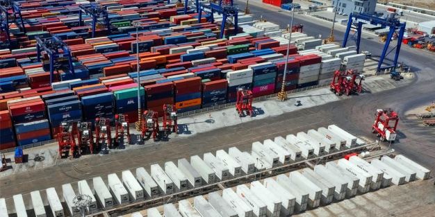 Contenedores reefer en el Puerto de Algeciras