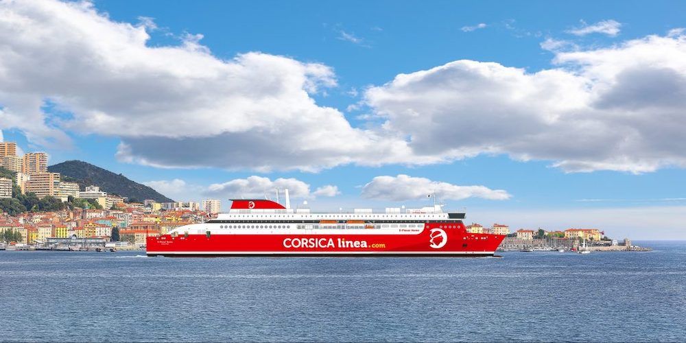 El navío operará entre Marsella y Córcega.