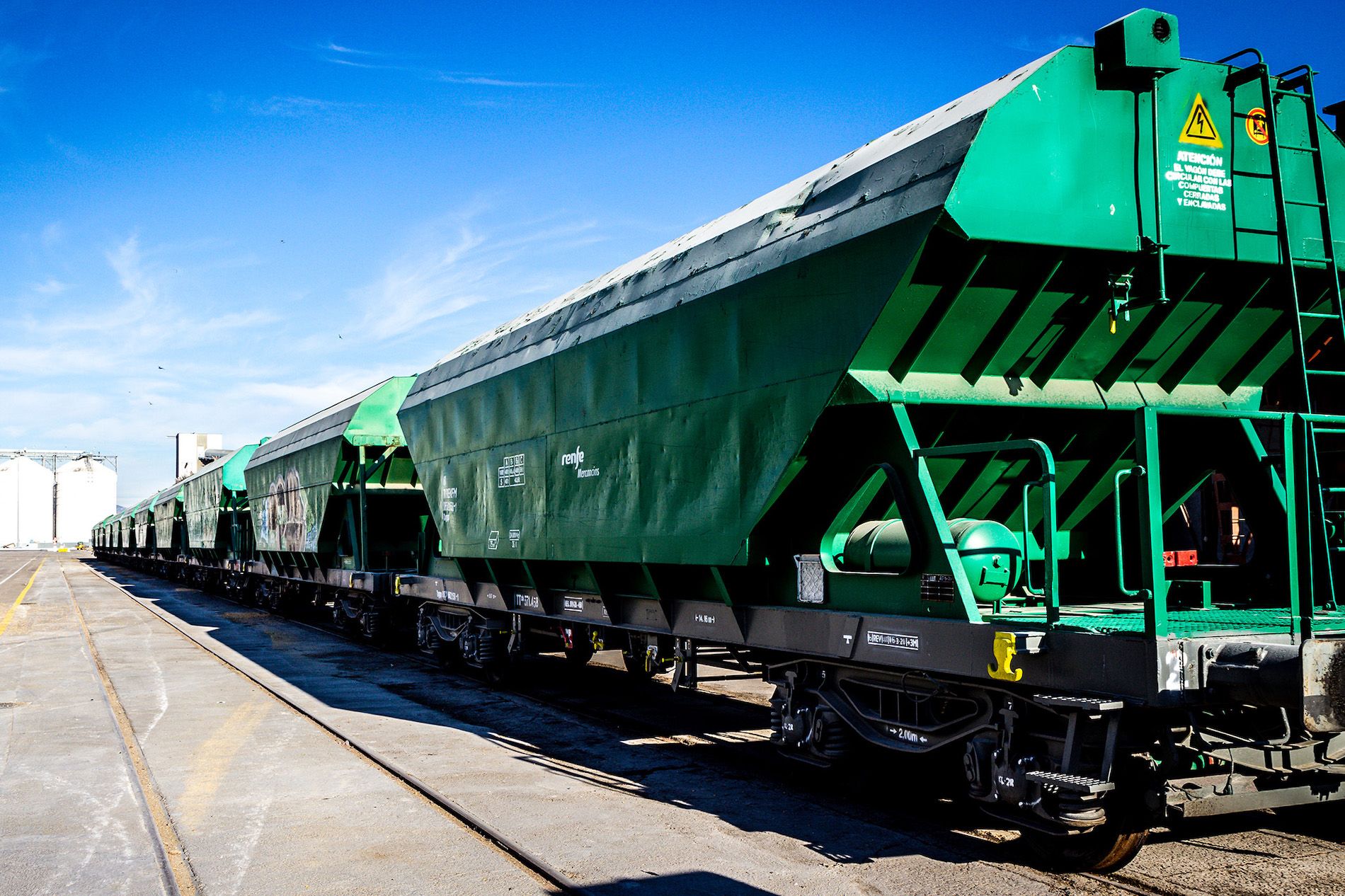 Luz verde a la adjudicación de 149 vagones para Renfe Mercancías