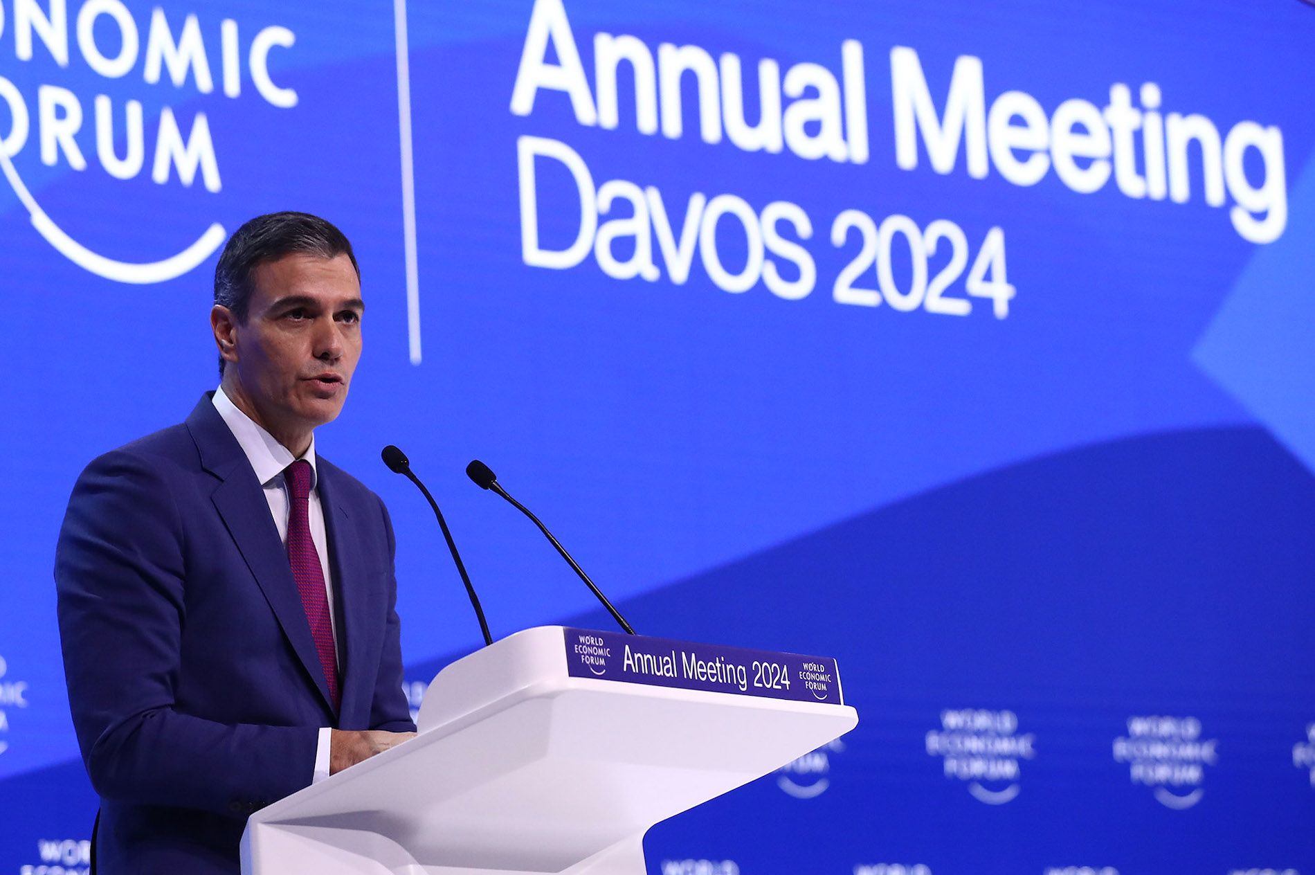 pedro sanchez foro davos 2024