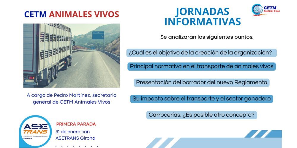 cetm jornada formacion transporte animales vivos