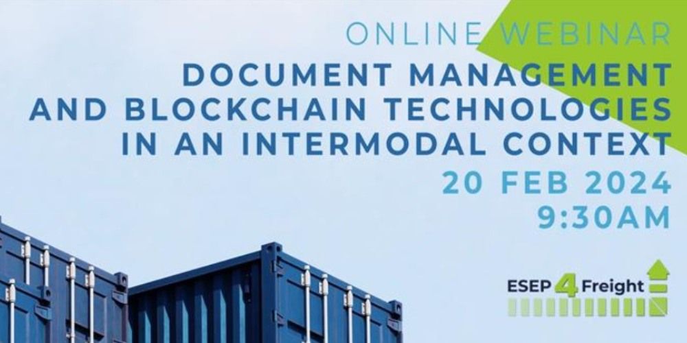 papel gestion documentos blockchain intermodalidad