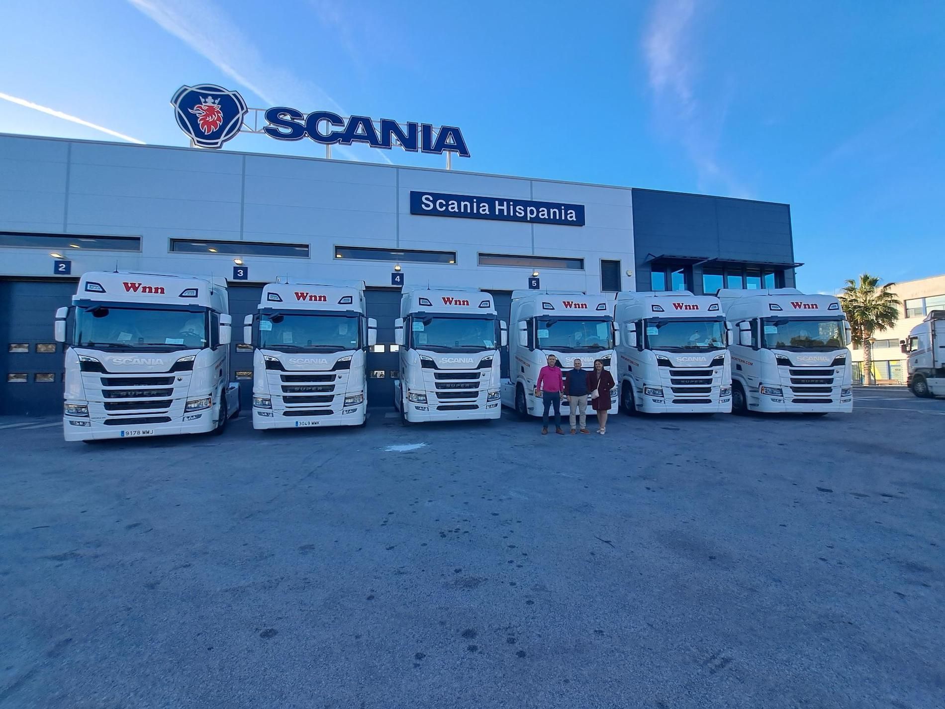 Tractoras Scania para Worten Eurogroup