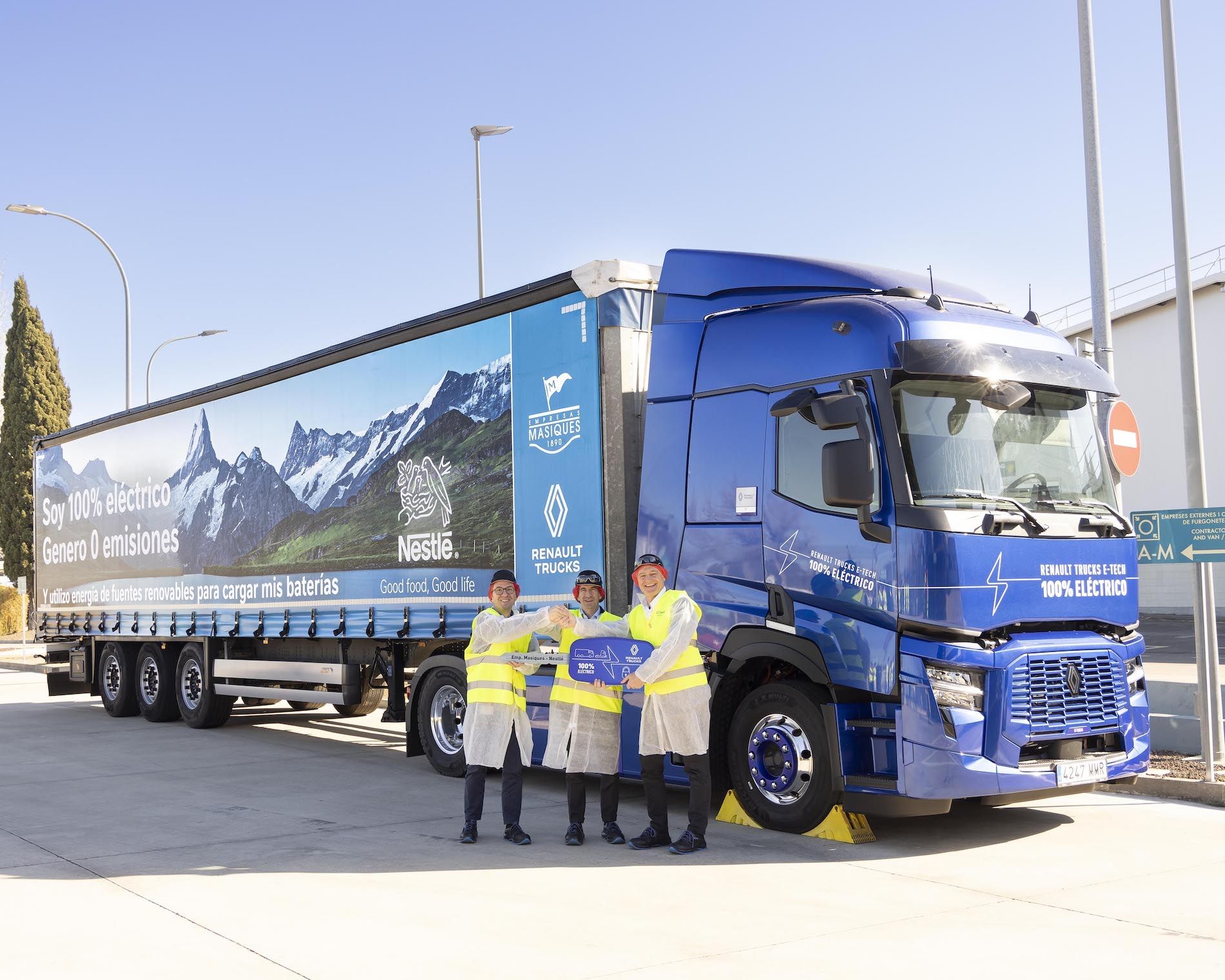 Entrega Renault Trucks Nestle Masiques