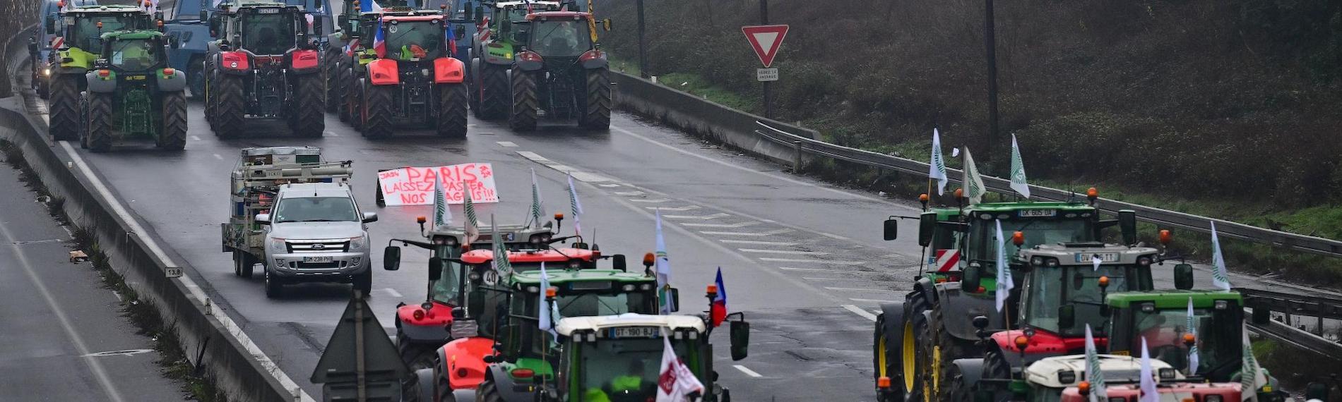protestas agricultores franceses febrero 2024 fuente IRU